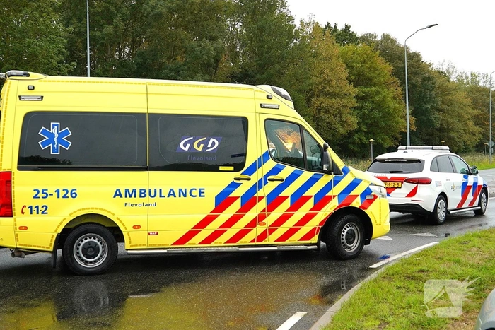 Automobiliste belandt in sloot na ongeval