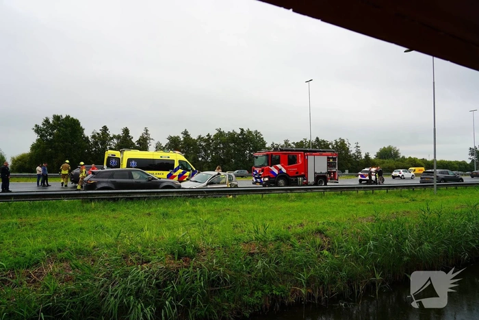 ongeval rijksweg a4 r 30,0 leiderdorp