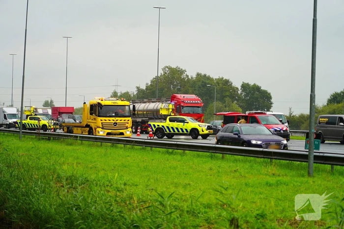 Meerdere voertuigen betrokken bij ongeval