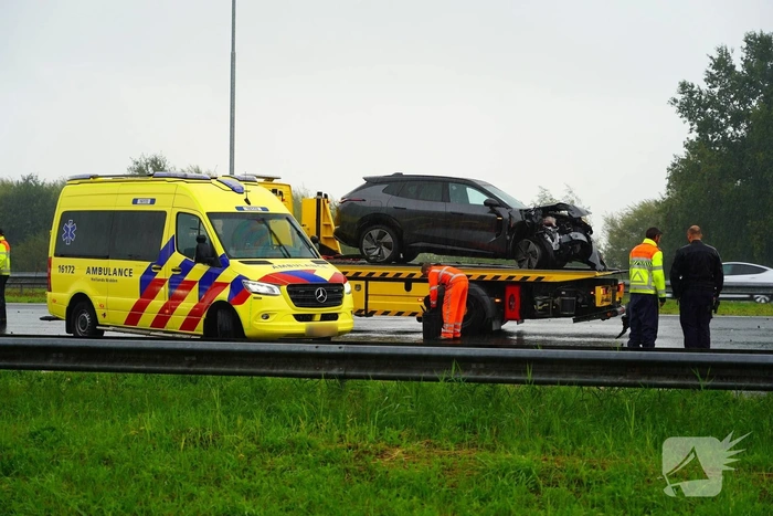 Meerdere voertuigen betrokken bij ongeval