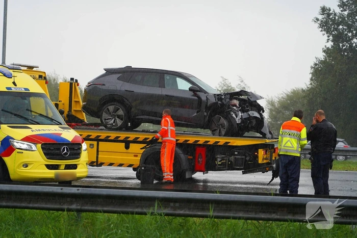 Meerdere voertuigen betrokken bij ongeval