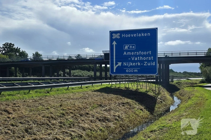 Herstelwerkzaamheden aan snelweg na weggespoelde fundering