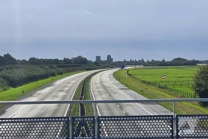 Herstelwerkzaamheden aan snelweg na weggespoelde fundering