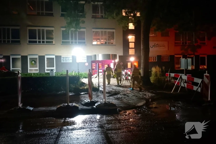 Brandweer ingeschakeld voor gaslekkage