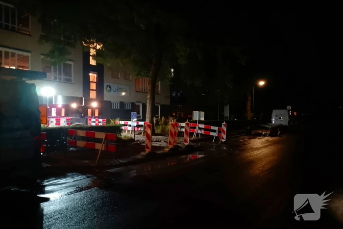 Brandweer ingeschakeld voor gaslekkage