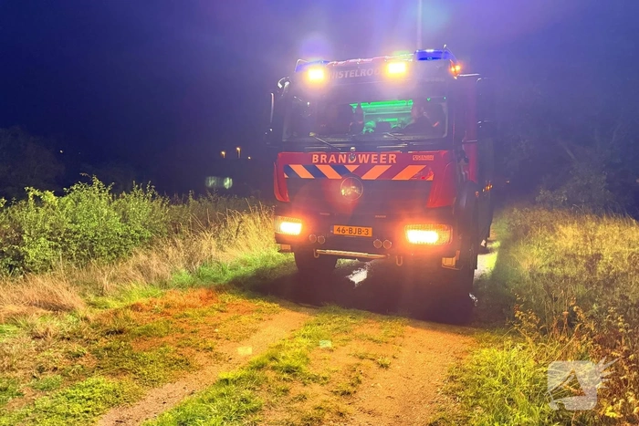 Metingen na verontreiniging van de bodem