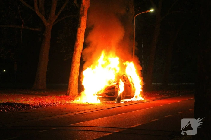 Twee voertuigen in brand gestoken met vermoedelijke brandstichting