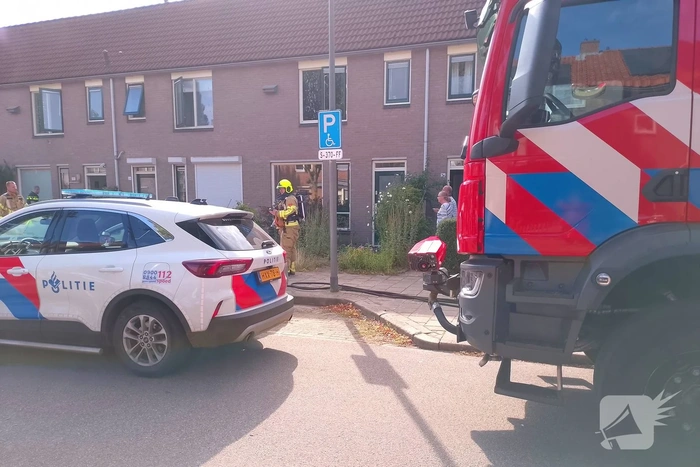 Opnieuw brandmelding bij woning