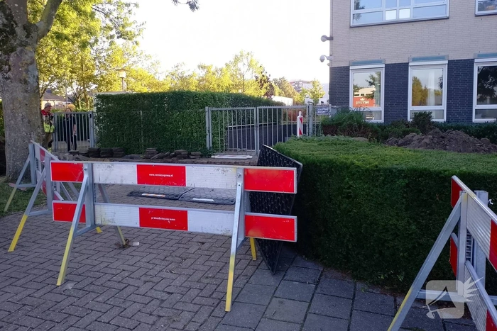 Twee keer gasleiding geraakt tijdens graafwerkzaamheden