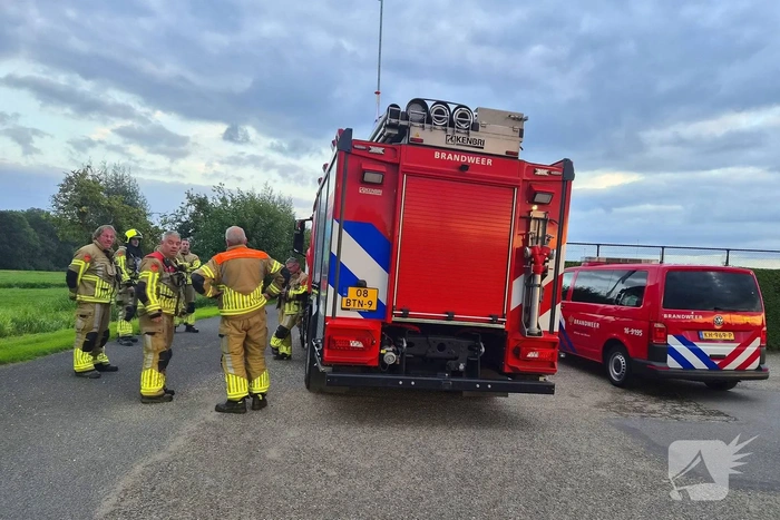 gaslekkage provincialeweg west haastrecht