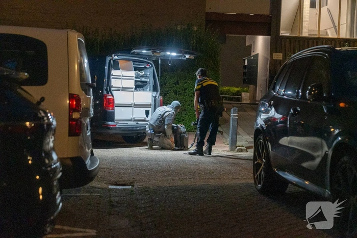 Politie druk met persoon met onbegrepen gedrag
