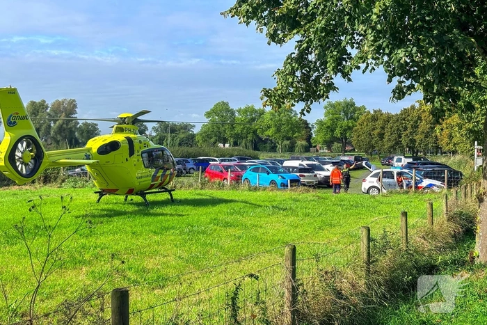 Traumahelikopter ingezet voor medische noodsituatie