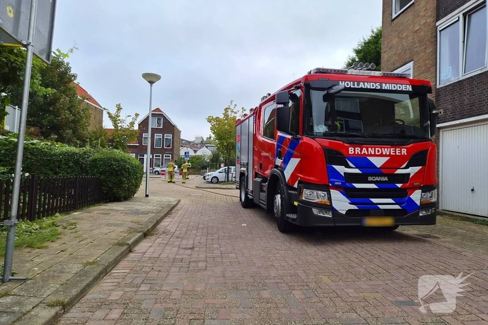 Hulpdiensten in actie na melding gevaarlijke stoffen