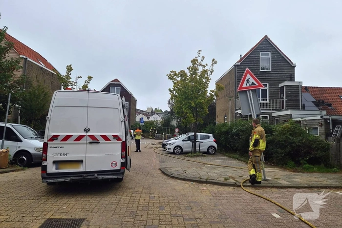 Hulpdiensten in actie na melding gevaarlijke stoffen