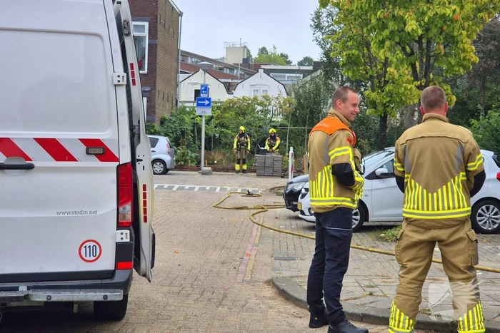 Hulpdiensten in actie na melding gevaarlijke stoffen