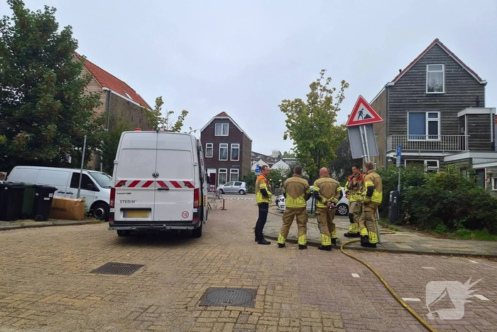 Hulpdiensten in actie na melding gevaarlijke stoffen