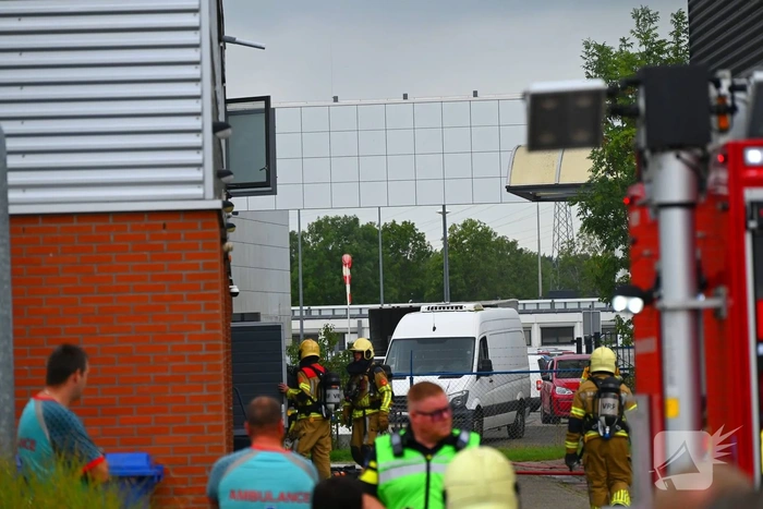 Brandweer schaalde snel op naar middelbrand