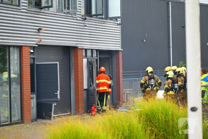Brandweer schaalde snel op naar middelbrand