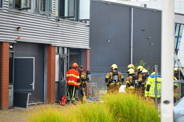 Brandweer schaalde snel op naar middelbrand
