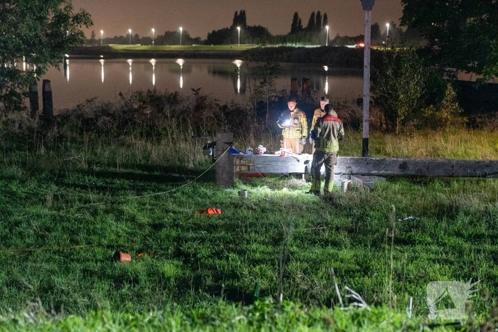Tent gaat in vlammen op na barbecue