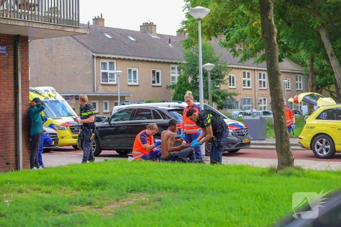 Man gewond bij steekpartij