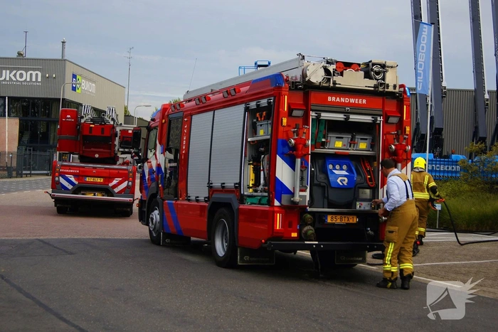 Brand in een kantoorpand snel onder controle