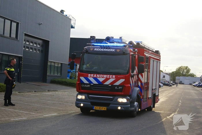 Brand in een kantoorpand snel onder controle