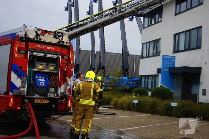 Brand in een kantoorpand snel onder controle