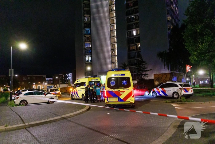 Dodelijk ongeval bij hoog flatgebouw