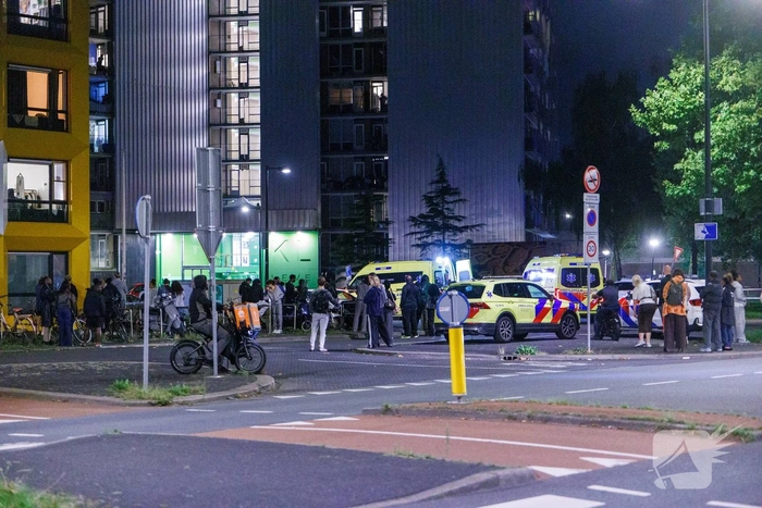 Dodelijk ongeval bij hoog flatgebouw