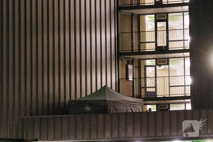 Dodelijk ongeval bij hoog flatgebouw