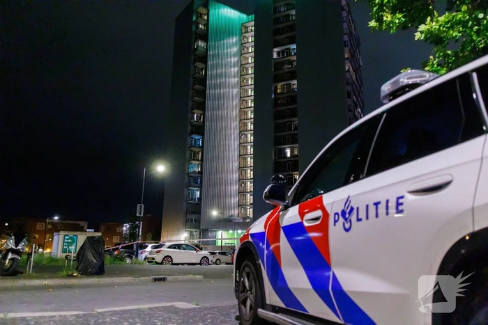 Dodelijk ongeval bij hoog flatgebouw