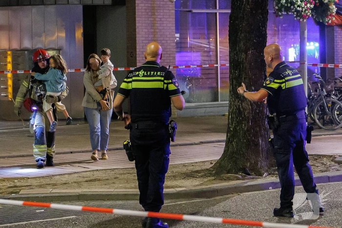 Brand in winkelpand leidt tot evacuatie