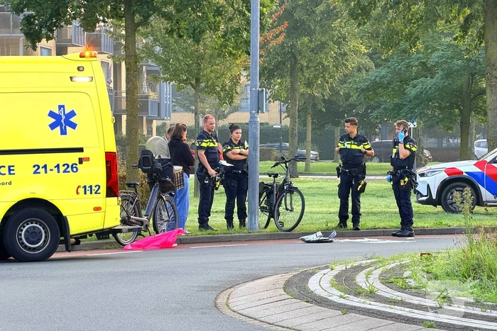 Fietser gewond bij aanrijding met auto