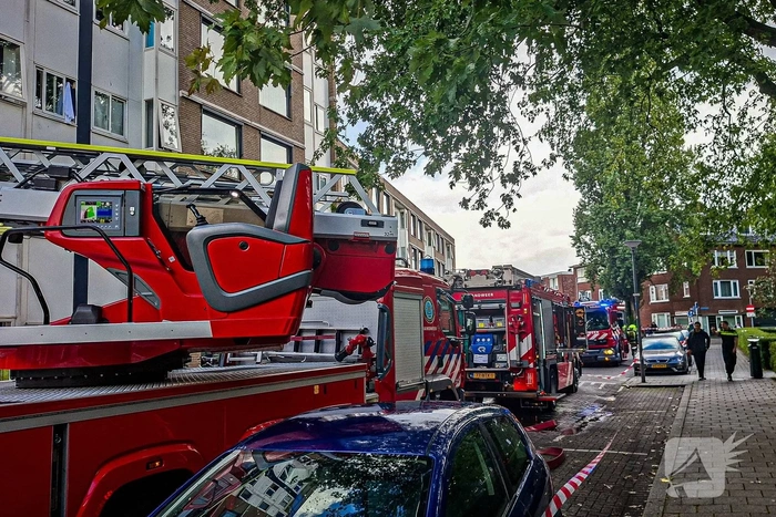 Grote brand in zorginstelling met veel rookontwikkeling