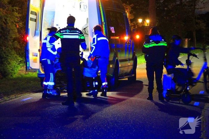 Man gewond na val met elektrische step