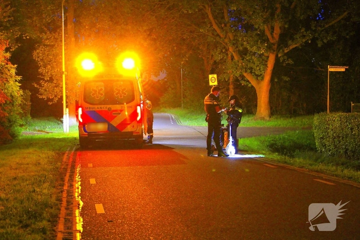 Man gewond na val met elektrische step