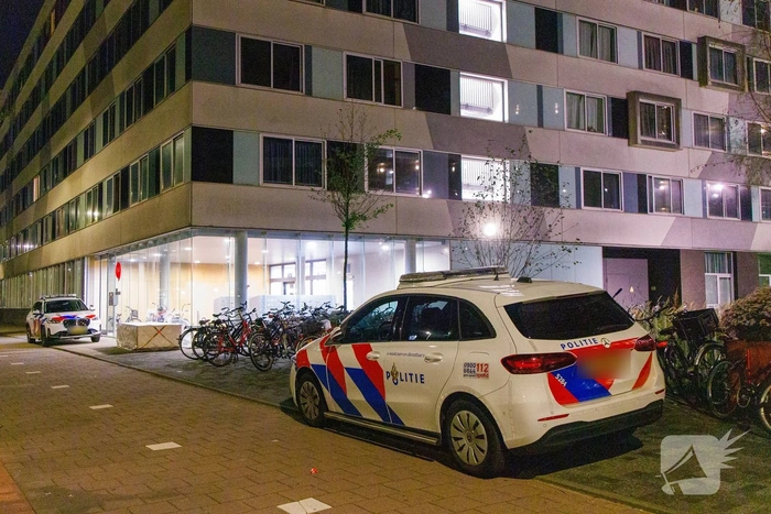 Overval op woning in appartementencomplex