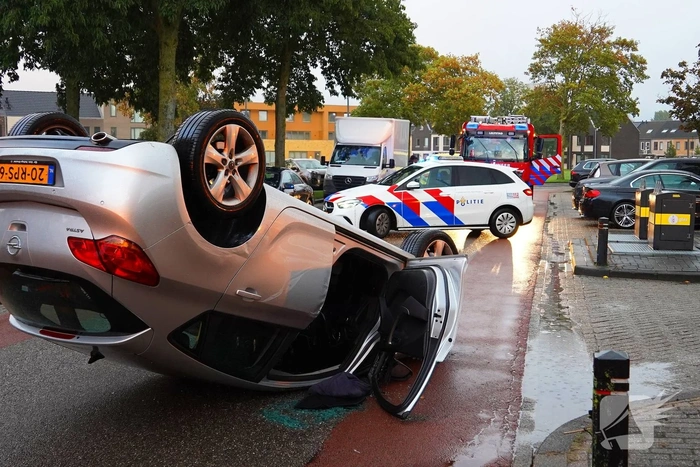 Botsing tussen voertuigen leidt tot ongeval