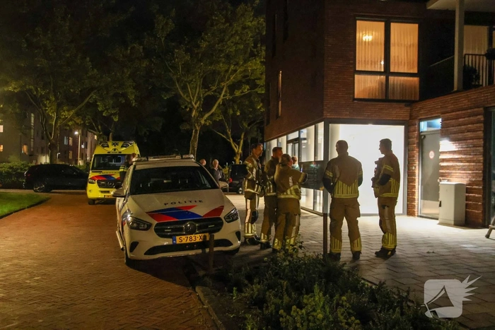 Flashbang ingezet bij persoon met onbegrepen gedrag in appartement