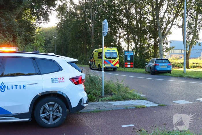 Ongeval tussen fietser en automobilist op A1