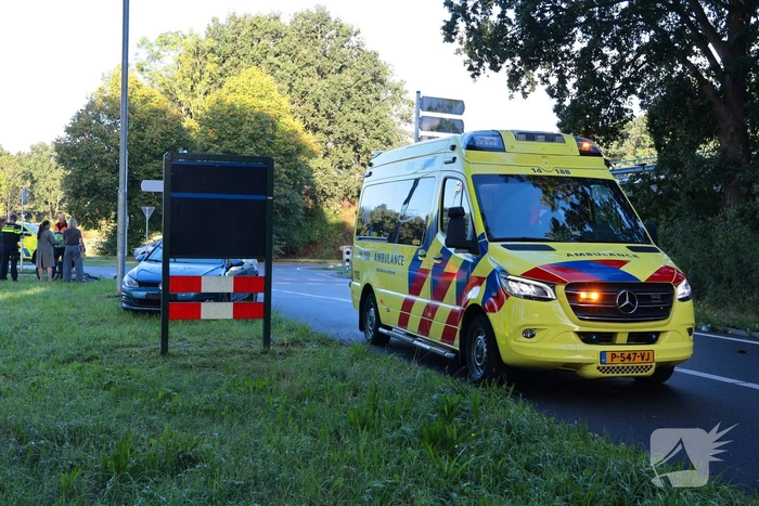 Ongeval tussen fietser en automobilist op A1