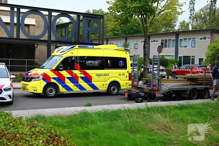ongeval j.h. knoopstraat leeuwarden