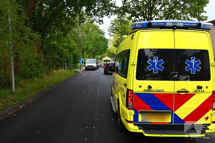 Motorrijder betrokken bij ongeval met aanhanger