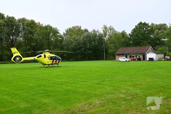 Motorrijder betrokken bij ongeval met aanhanger