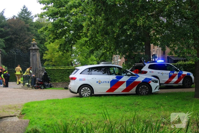Scootmobiel belandt in water na ongeval