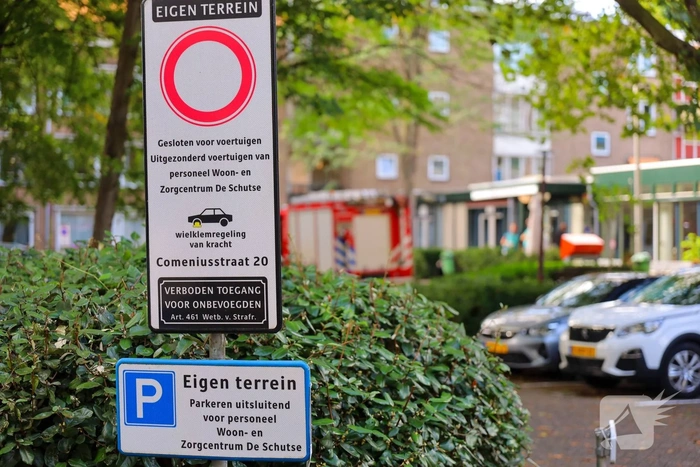 Brand in zorgcentrum leidt tot evacuatie bewoners