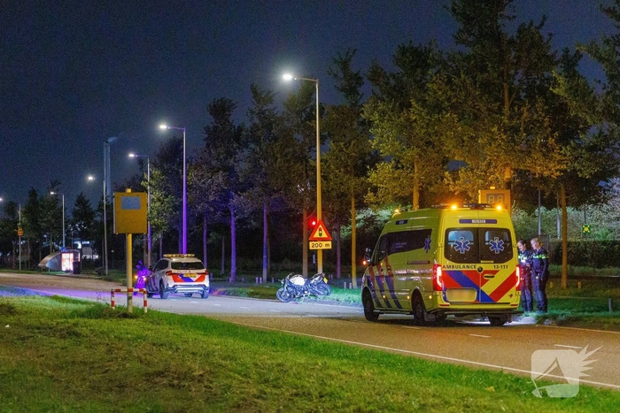Botsing tussen motorfietsen leidt tot lichtgewonde