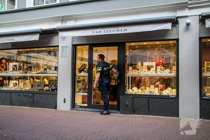 Overval op juwelier leidt tot grote politieactie