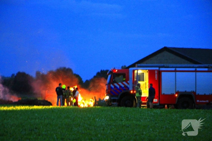 Buitenbrand leidt tot inzet van hulpdiensten